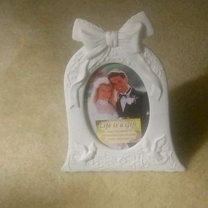 Wedding picture frame